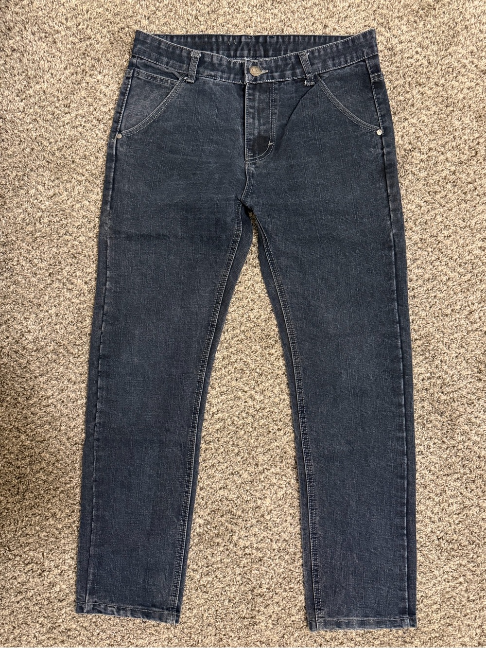 Calvin Klein Men's Slim Straight Dark Indigo Jeans